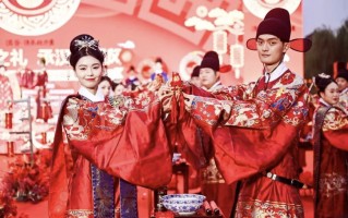 汉服婚礼全天穿搭图片，汉服婚礼流程